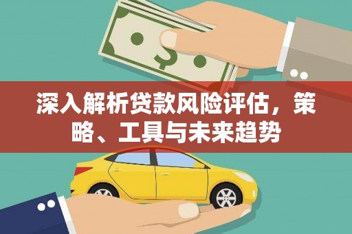 平南深入解析贷款风险评估，策略、工具与未来趋势