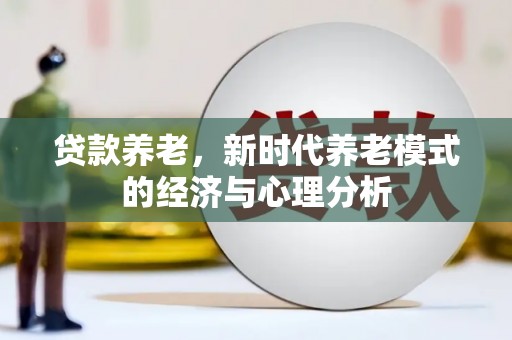 平南贷款养老，新时代养老模式的经济与心理分析