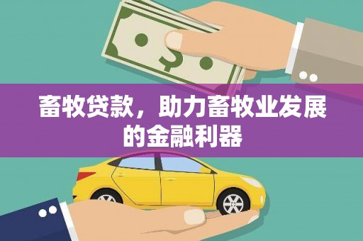 平南畜牧贷款，助力畜牧业发展的金融利器