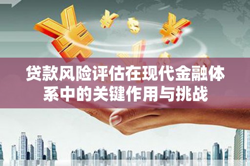 平南贷款风险评估在现代金融体系中的关键作用与挑战