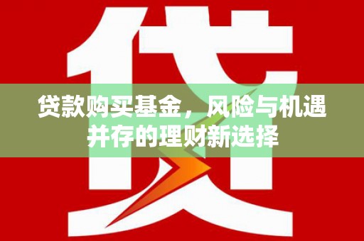 平南贷款购买基金，风险与机遇并存的理财新选择