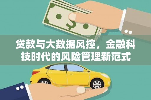 平南贷款与大数据风控，金融科技时代的风险管理新范式