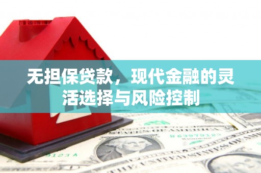 平南无担保贷款，现代金融的灵活选择与风险控制