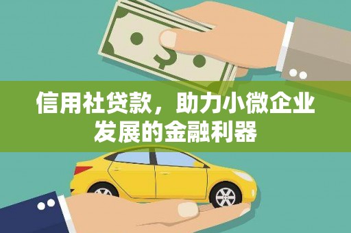 平南信用社贷款，助力小微企业发展的金融利器