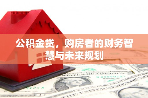 平南公积金贷，购房者的财务智慧与未来规划