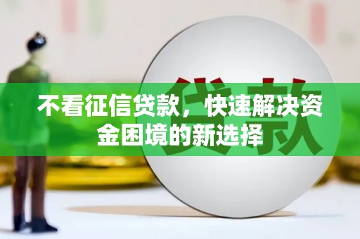 平南不看征信贷款，快速解决资金困境的新选择