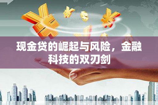 平南现金贷的崛起与风险，金融科技的双刃剑