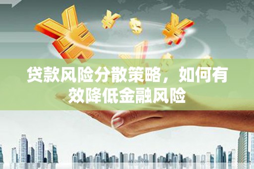 平南贷款风险分散策略，如何有效降低金融风险