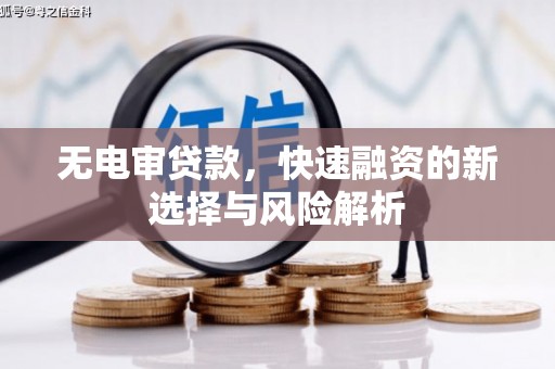 平南无电审贷款，快速融资的新选择与风险解析