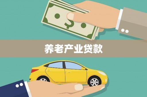 平南养老产业贷款
