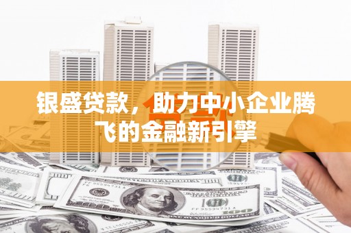 平南银盛贷款，助力中小企业腾飞的金融新引擎
