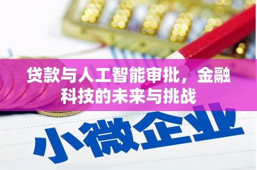 平南贷款与人工智能审批，金融科技的未来与挑战