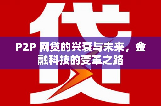 平南P2P 网贷的兴衰与未来，金融科技的变革之路