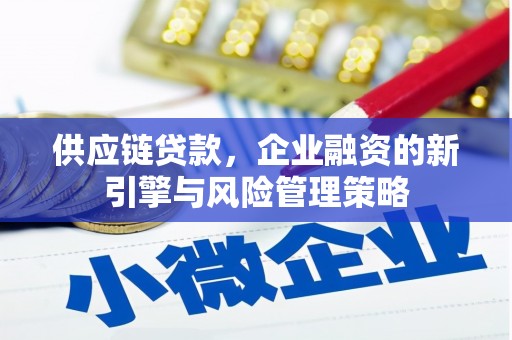 平南供应链贷款，企业融资的新引擎与风险管理策略