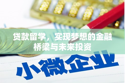 平南贷款留学，实现梦想的金融桥梁与未来投资