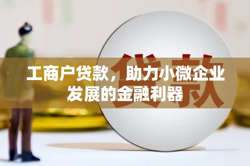 平南工商户贷款，助力小微企业发展的金融利器