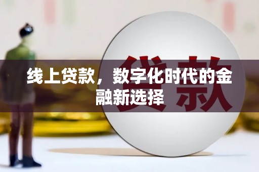 平南线上贷款，数字化时代的金融新选择