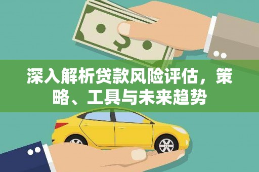 平南深入解析贷款风险评估，策略、工具与未来趋势