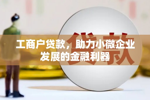 平南工商户贷款，助力小微企业发展的金融利器