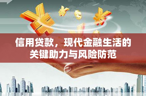 平南信用贷款，现代金融生活的关键助力与风险防范