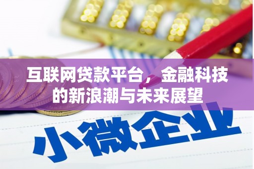 平南互联网贷款平台，金融科技的新浪潮与未来展望