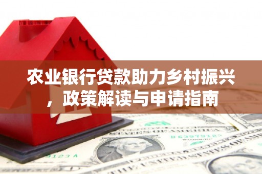 平南农业银行贷款助力乡村振兴，政策解读与申请指南