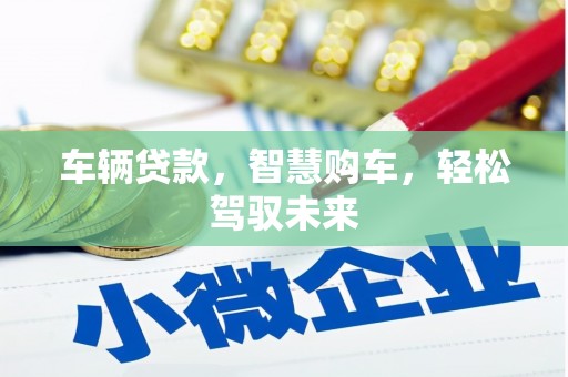 平南车辆贷款，智慧购车，轻松驾驭未来
