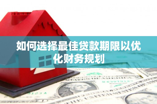 平南如何选择最佳贷款期限以优化财务规划
