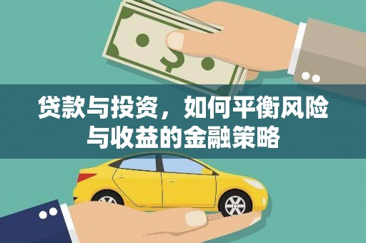 平南贷款与投资，如何平衡风险与收益的金融策略
