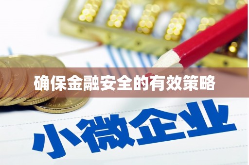 平南确保金融安全的有效策略