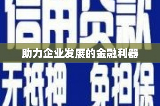 平南助力企业发展的金融利器