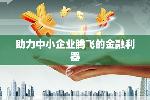 平南助力中小企业腾飞的金融利器