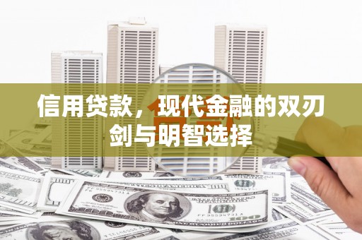 平南信用贷款，现代金融的双刃剑与明智选择